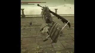 Claymore Lion's Claw vs. Divine Beast Warrior (Wind) #eldenring #eldenringdlc #claymore #greatsword