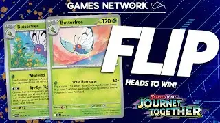 Flips Heads To Win! - Butterfree Deck Profile (Journey Together) 🦋