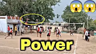 kedla vs Pochra Volleyball match 💥 power match 😱🥶 Volleyball match in kedla....