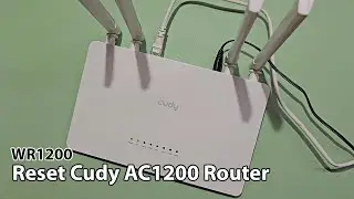 How to reset cudy ac1200 router