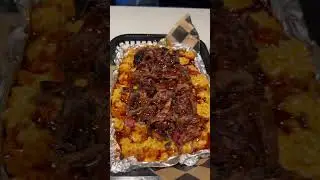 Loaded Mac, Fries & Nachos with Oxtail, Brisket or Pork Belly at DESTINATION SMOKEHOUSE #tendernism
