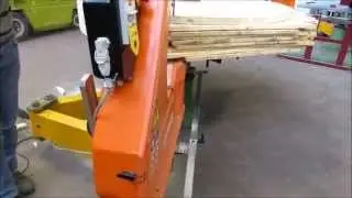Set3000 round cutting 1920 mm with Widia Blade
