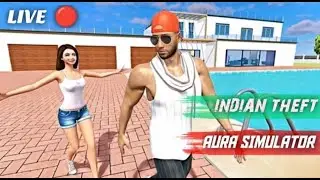 Live 🔴 Indian Theft Aura Simulator #INDIANTHEFTAUTO#GTAINDIA#GamingShorts#LIVE