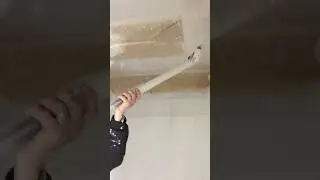 #drywalltexture #knockdown #binks #hopper #drywall #homerepair #diy #texturing #painting