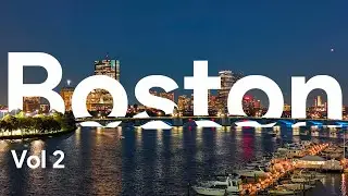 Boston 4k Drone Aerial View Vol. 2 | Photos by Vik 2022