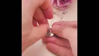 Romanticwork XYX2216 Circle Urn Necklace