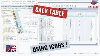 SALV Table - Using Icons [english]