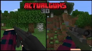 Addon de Actual Guns 3D nueva actualizacion para minecraft pe 1.16.201