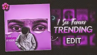 I See Forever In Your Eyes Reels Video Editing Template | Instagram Trending dandelions Editing