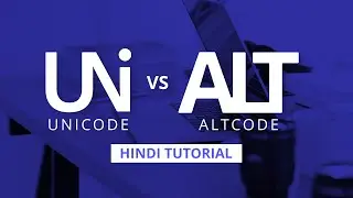 [HINDI] ALT CODE/UNICODE Explained & How to use them | Full Guide & Explanations | MD farman