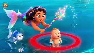 Baby The Magic Dolphin 🐬✨🌊🎶 Magical Ocean Adventure & Learning Song for Kids | Nursery Rhyme