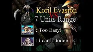 Battle Realms - Koril vs 7 Units Range and 3 Heroes Range [ How to Dodge ? ]