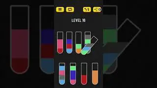 Water Sort Puzzle level 16