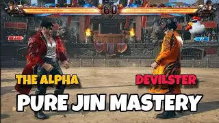 The Alpha vs Devilster | Pure Jin Mastery on Display! | Tekken 8
