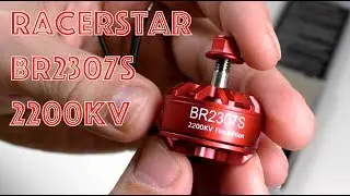 Тест мотора Racerstar BR2307S 2200KV замеры тяги