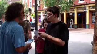 Flyers on Cars and People