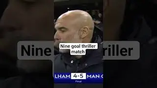 A 9 goal Premier League thriller between Fullham and Manchester City#FULMCI#PremierLeague