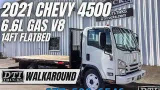 2021 Chevrolet 4500LCF Flatbed, Gas, Auto #17806M