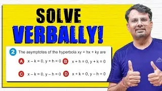 Asymptotes | Solve Verbally ! | RPSC II Grade 2023 Paper Solution by GP Sir