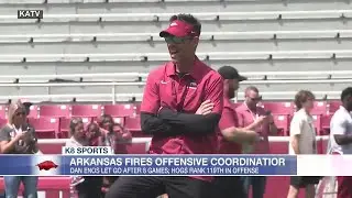 Arkansas fires offensive coordinator Dan Enos