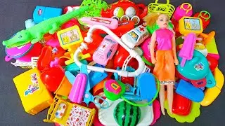 Playing Cute Mini Kitchen Set Cooking ASMR|2:3Minutes Satisfying With Unboxing Hello Kitty Kitchen