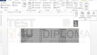 Convert the table appearing on the page into text. Set the symbol # as text delimiter.