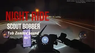 2025 Scout Bobber Limited Tech Zombie Baffle | Pure Sound 4K