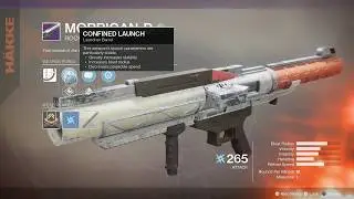 Destiny 2 Use Morrigan D Legendary Rocket Launcher