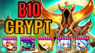 Punisher's Crypt Auto B10 Stable Team with Budget Runes! - Summoners War