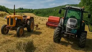 Sakupljanje sena Majevica Fotrak 604 & Rakovica 65