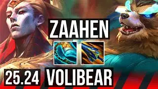 ZAAHEN vs VOLIBEAR (TOP) | KR Master | 25.24