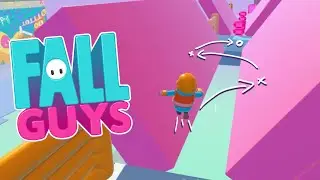 Wall Jumping in Fall Guys?! | Fall Guy Ninja Trial (9288 7293 3911) | Fall Guys Creative