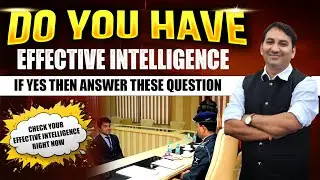 How to Check Your Effective Intelligence for SSB Interview | Must-Try Questions