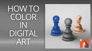 Digital Drawing for Beginners: Part 4, Colors and Materials
