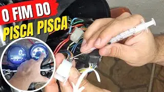 RESOLVENDO O PISCA PISCA DO PAINEL DE LED DA MOTO 🙏