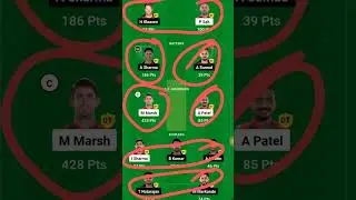 DC vs SRH dream11 prediction! DC vs SRH winning team! DC vs SRH 1 renk team DC vs SRH playing11 team