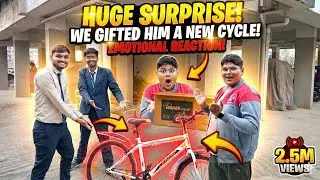 Surprise Gift 🎁 | Friend Ko Brand New Cycle Gift Kar Di 😱 | Unboxing + Assembly Masti 🚲