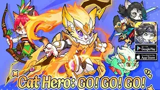 Cat Hero: GO | Геймплей Idle RPG для Android и iOS