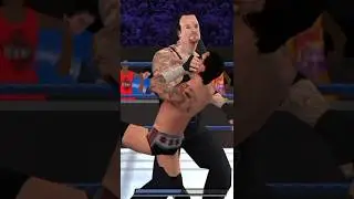 The undertaker chokeslam to cm punk through a fire table🔥☠️