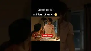 Full Form of MBBS 😯 #doctor #mbbs #medicalcollege #medico #neet #health #kota #medical #students