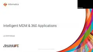 MDM and 360 Applications July 2025 Release: Match Records using Geocode Radius
