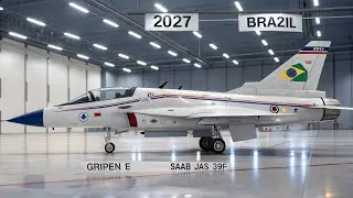 Brazil&rsquo;s New Air Power! Gripen E Fighter Jet 2027 &ndash; Faster, Smarter & Deadlier Than Ever! 🇧🇷🔥