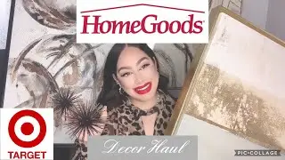 Homegoods, Target and Walmart Haul | Great Luxury finds on a budget | Glam home decor Haul