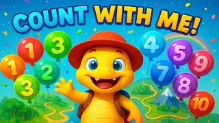 Counting Adventures with Sparky! | Learn Numbers 1 to 10 | Fun Preschool Learning Song