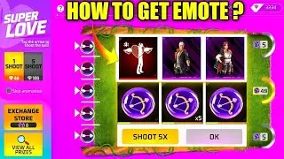 super love event free fire | Be my valentine emote one spin trick | free fire new event today