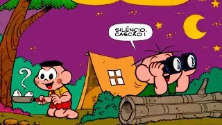 UMA NOITE ALUCINANTE | QUADRINHOS DA TURMA DA M&Ocirc;NICA