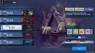 E-01 Hard Tower of Fantasy Ruins All Chests