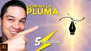 ✔️Cómo USAR la HERRAMIENTA PLUMA en ILLUSTRATOR | Domínala FÁCIL y RÁPIDO