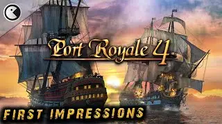 PORT ROYALE 4 - FIRST LOOK NEW Sandbox Economy Simulation || Strategy 2020 English