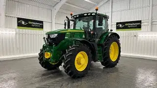 JOHN DEERE 6155R, Full Walk Around Video